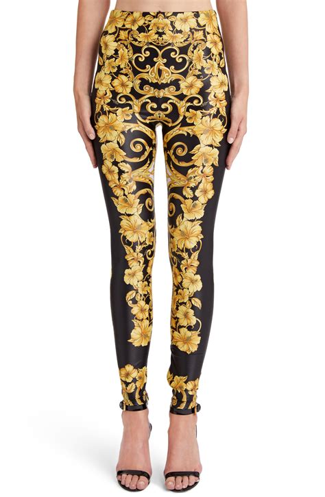 versace womens pants|versace tights.